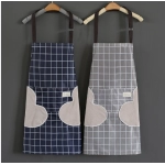 Netizens can wipe hands, aprons are waterproof and oil resistant for daily use at home, adult kitchens, adjustable neck hooks, suitable for both men and women