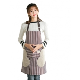 Netizens can wipe hands, aprons are waterproof and oil resistant for daily use at home, adult kitchens, adjustable neck hooks, suitable for both men and women