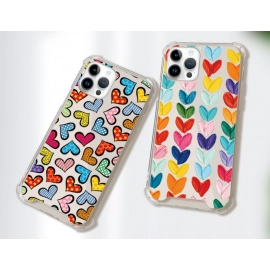 INS Love 14pro Mirror 13 Phone Case Apple 11 Makeup 12 Mirror 13promax Fashion xr Painted xs