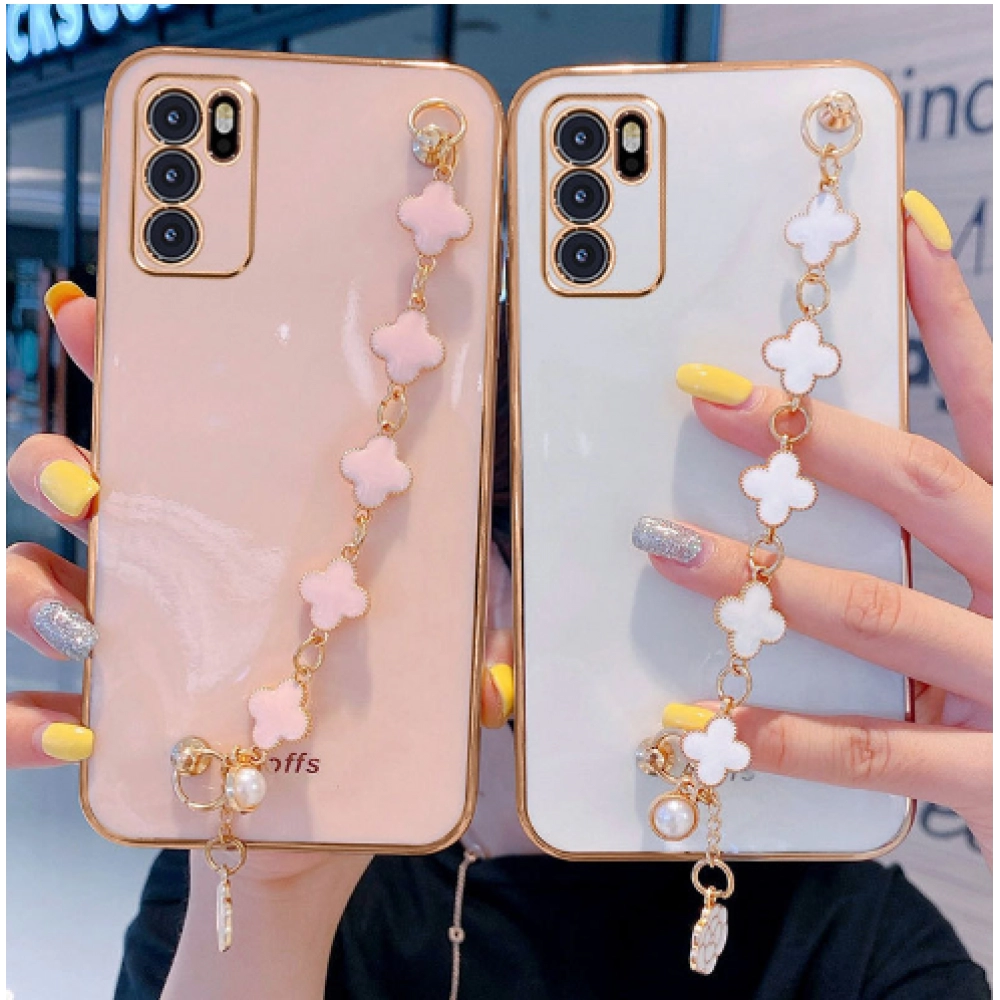 Suitable for iPhone 14 Promax Phone Case Fashion Four Leaf Grass Bracelet 13 Apple 14 Protection Set 12XS creativity Suitable for iPhone 14 Promax Phone Case Fashion Four Leaf Grass Bracelet 13 Apple 14 Protection Set 12XS creativity
